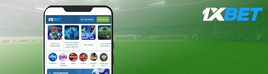 Application 1xBet Cameroun